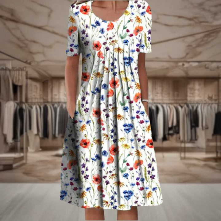 Sofia | Elegant Floral Dress
