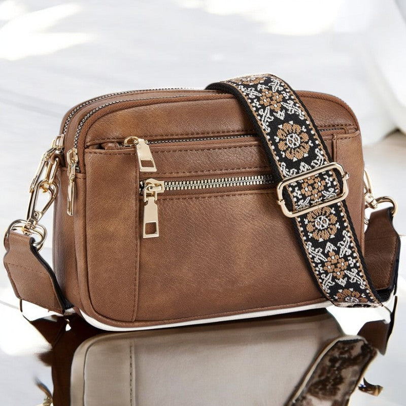 Camille | Luxe Leather Shoulder Bag