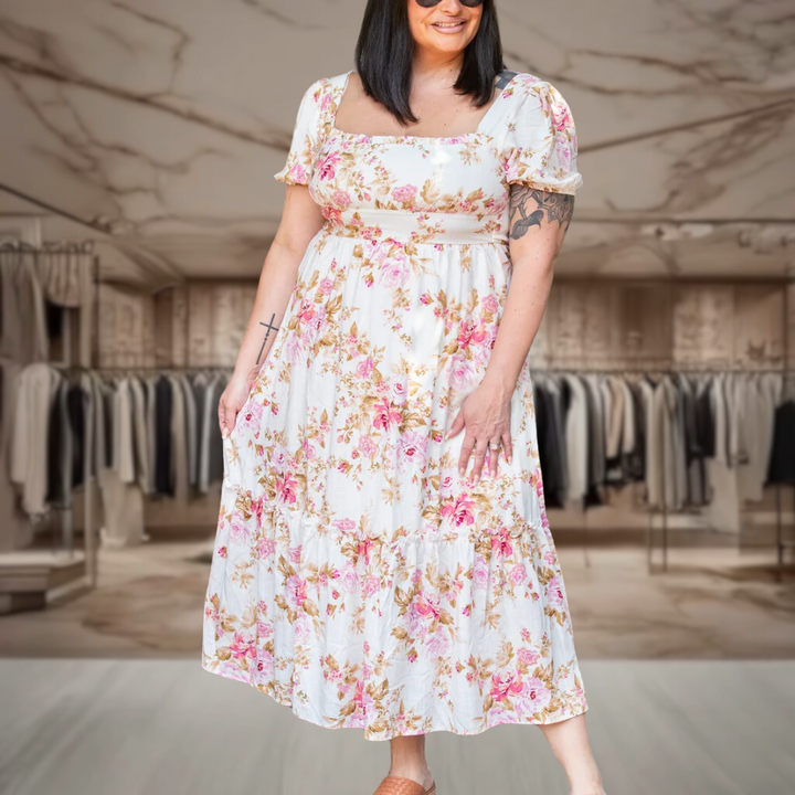 Daisy | Elegant Floral Dress