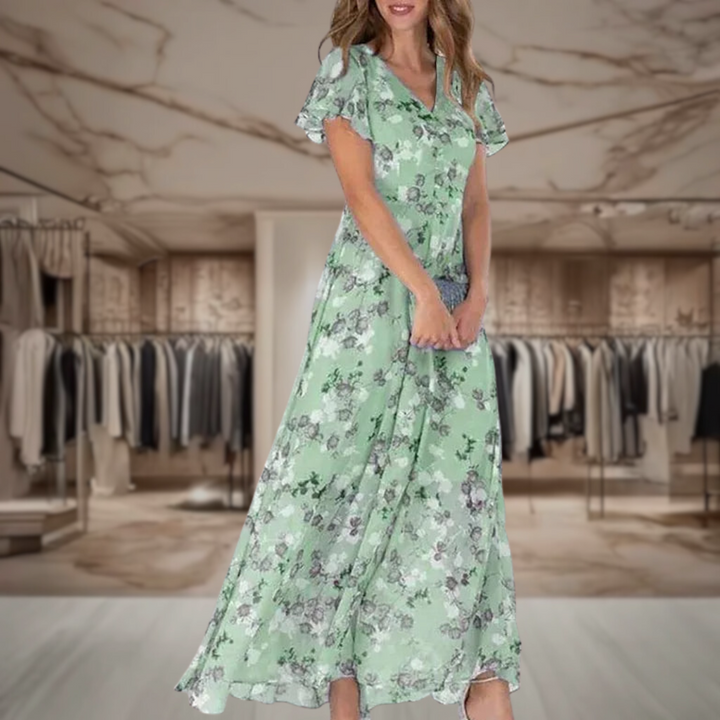 Aurelia | Elegant Floral Dress