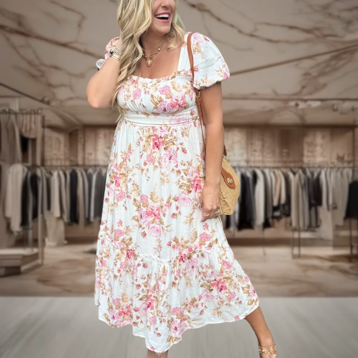 Daisy | Elegant Floral Dress