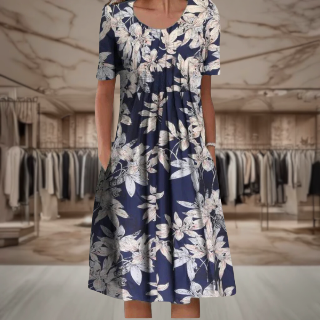 Sofia | Elegant Floral Dress